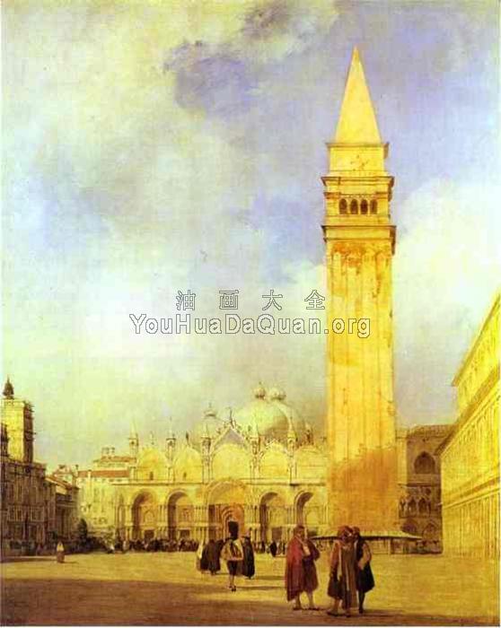 Piazza San Marco, Venice - 理查德·帕克斯·伯宁顿